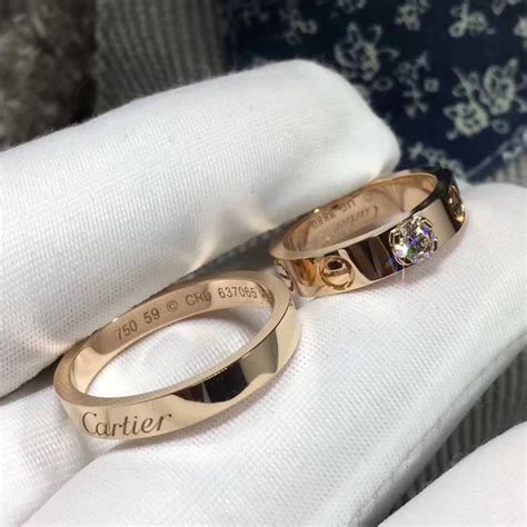 replica cartier wedding rings|cartier love ring real.